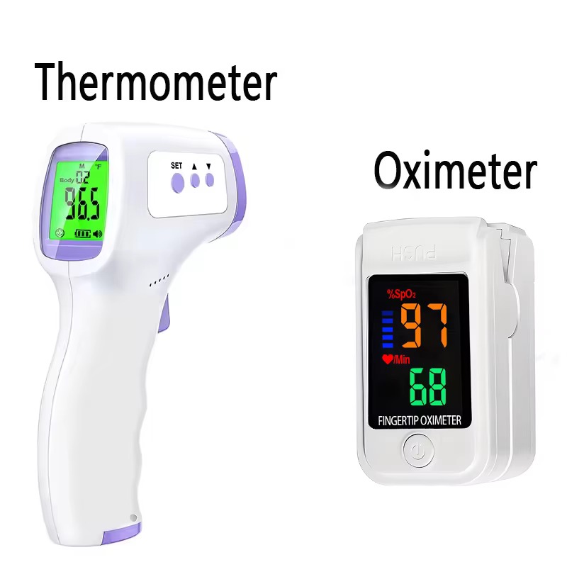 ميزان حرارة بالأشعة تحت الحمرا - مراجعة Pulse Oximeter وسعره