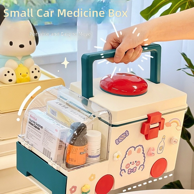خزانة أدوات طبية متعددة الأقسا - مراجعة First Aid Kit وسعره