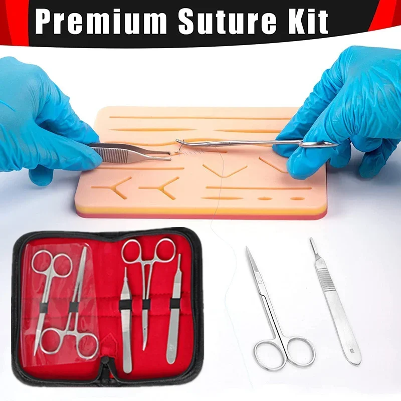 مجموعة أدوات ممارسة خياطة الطل - مراجعة Medical Gloves وسعره