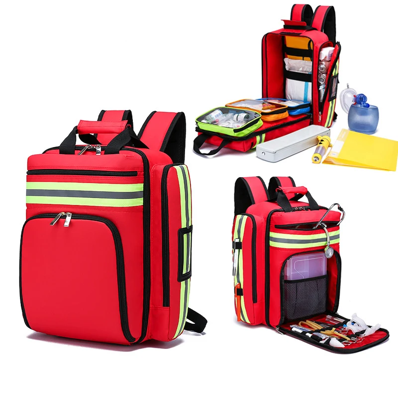 حقائب ظهر للإنقاذ في حالات الط - مراجعة First Aid Kit وسعره