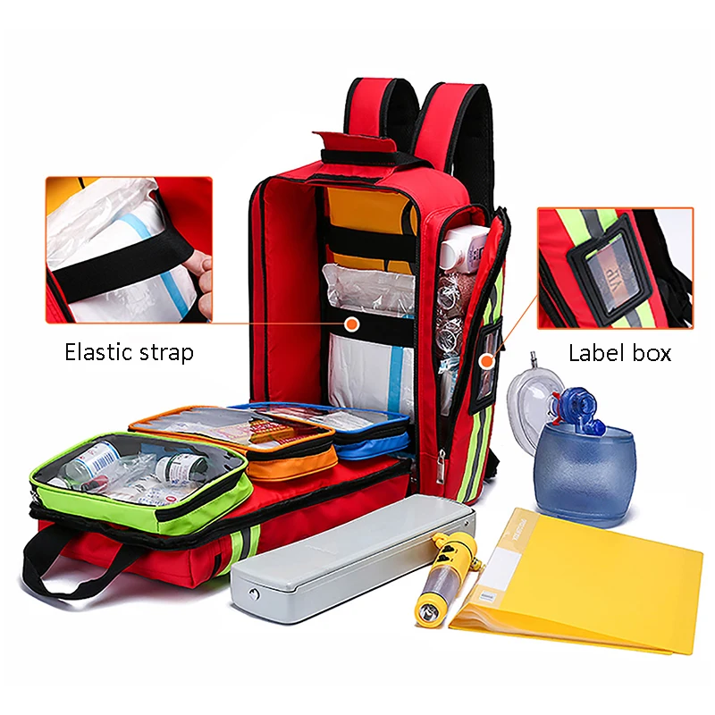 حقائب ظهر للإنقاذ في حالات الط - مراجعة First Aid Kit وسعره